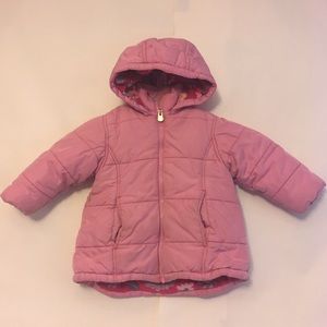 Girls toddler warm winter coat 18 months